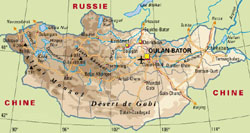MAPS of MONGOLIA